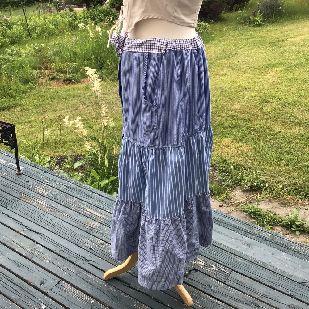 Tiered Boho, Cottagecore Patchwork Prairie. Men’s… - image 5